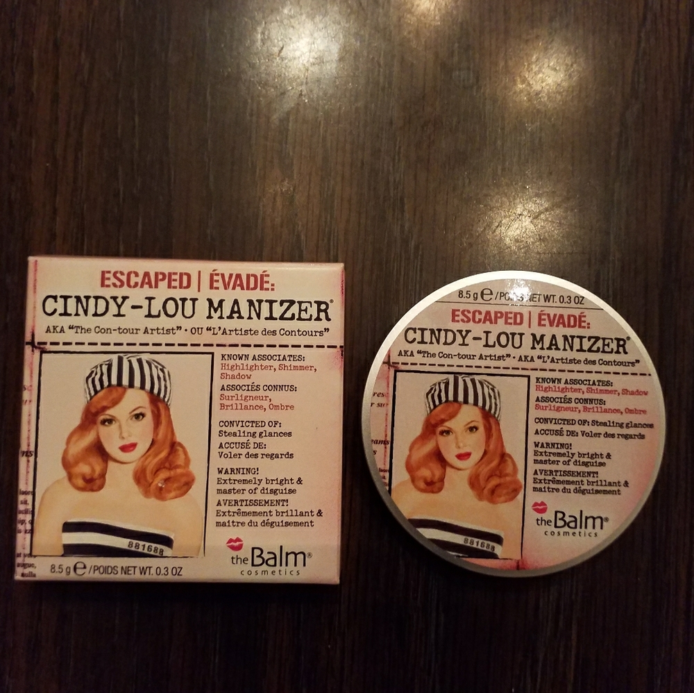 theBalm Cindy Lou Manizer Highlighter Shimmer NEW